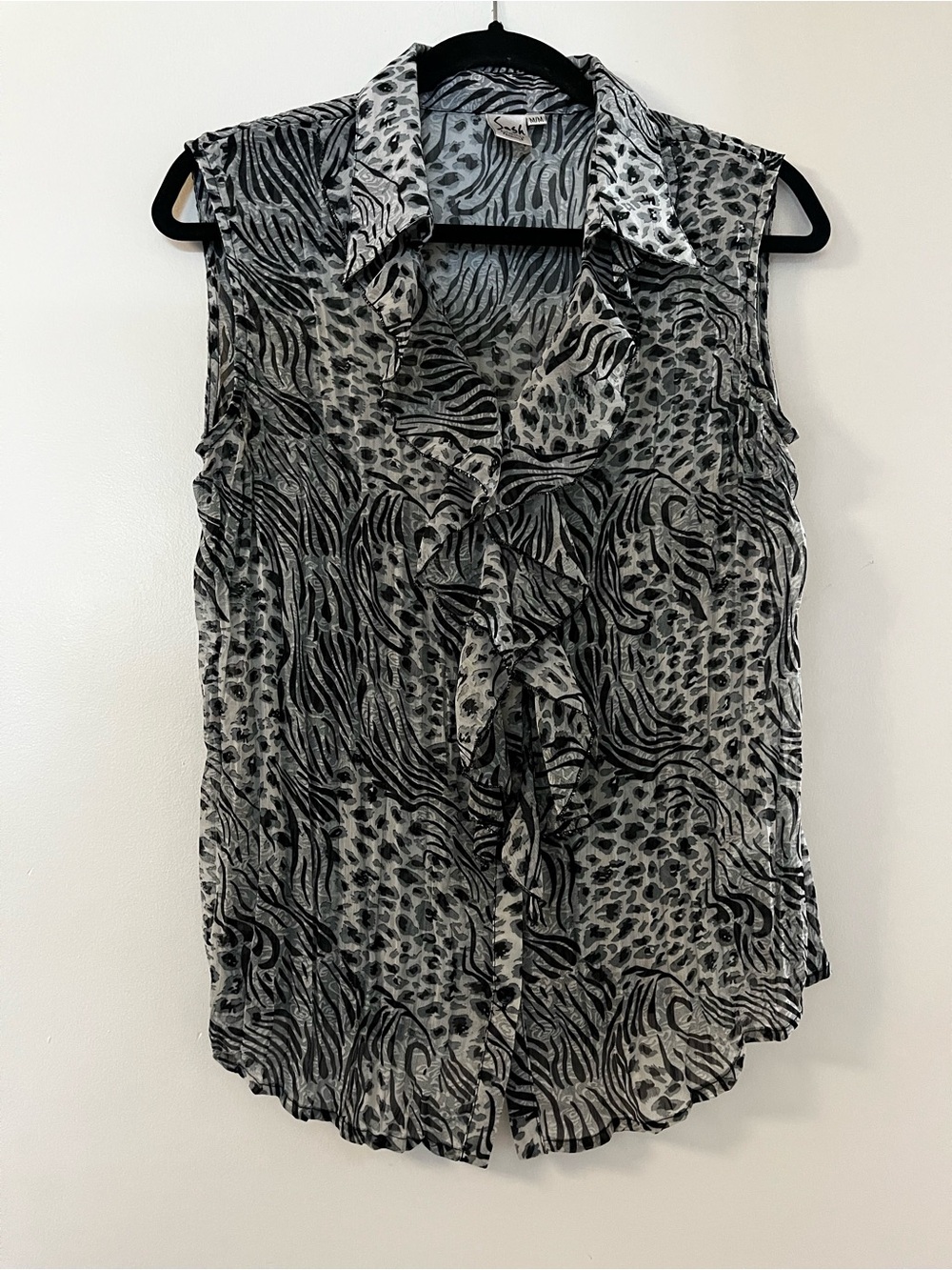Sash | Y2K Button Down Blouse